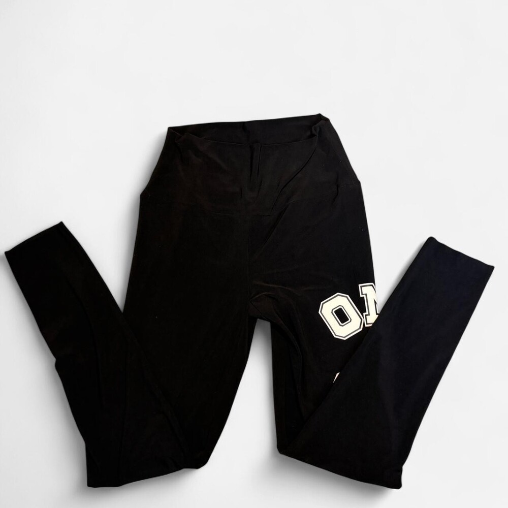 Norma Kamali Omo Gym Leggings Size Small - Picture 4 of 5